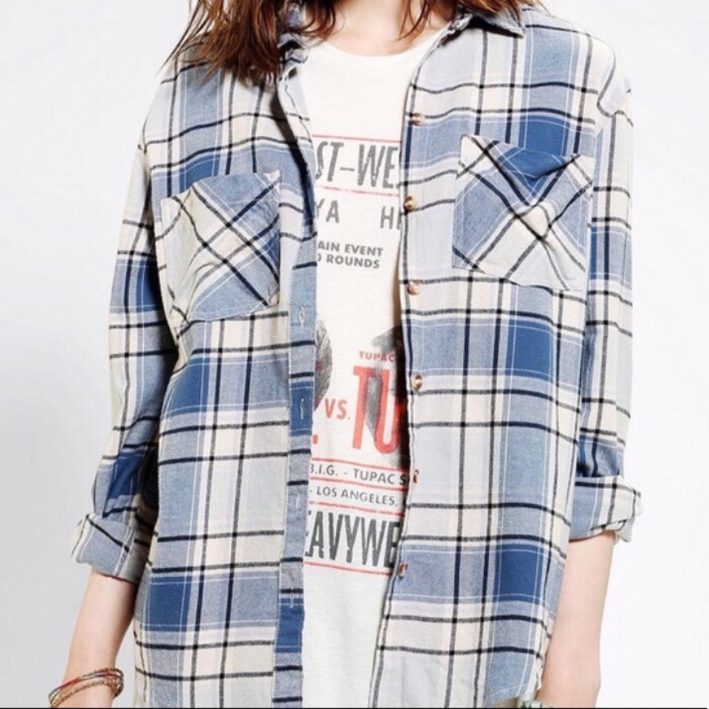 BDG plaid flannel
